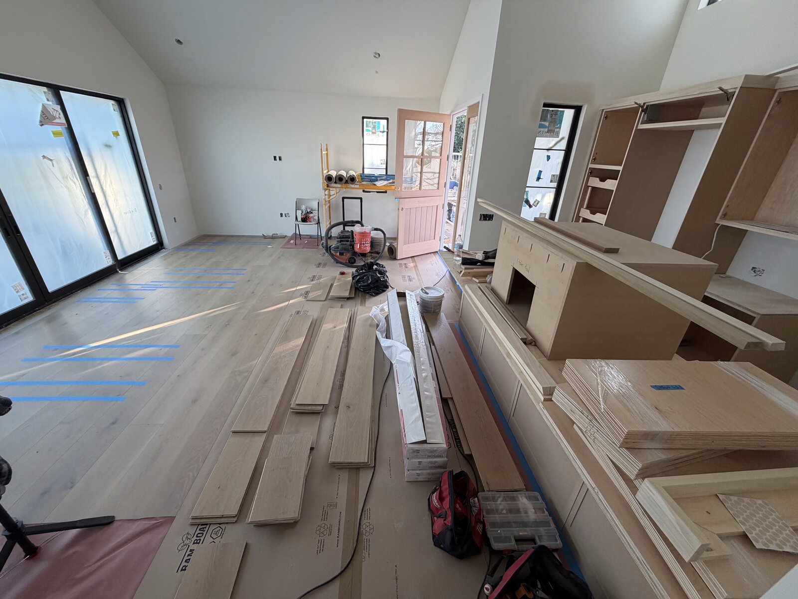 Flooring installation